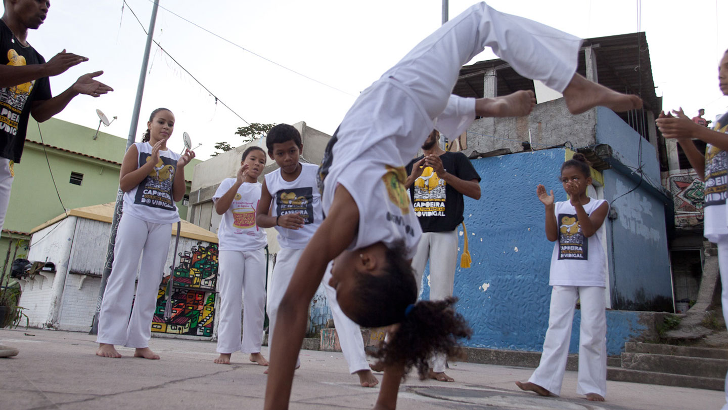 Atividade de formação no Brota Vidigal