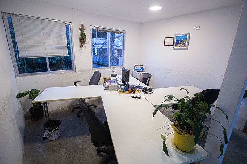 Sala de reunião do Brota